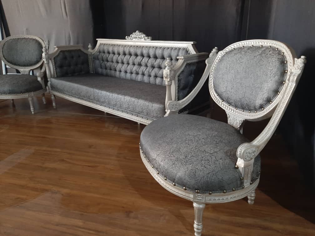 سرویس مبل کاجی مدل | sofa-A041