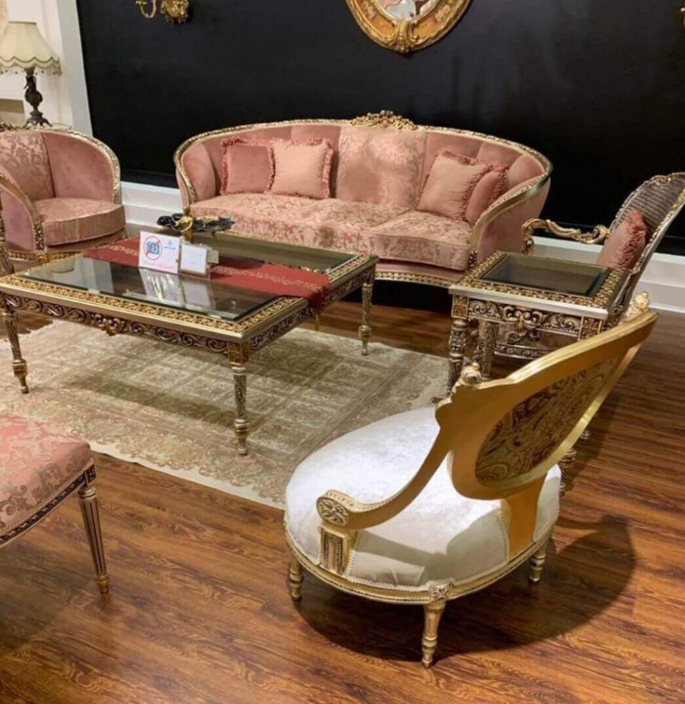 سرویس مبل کاجی مدل | sofa-A035