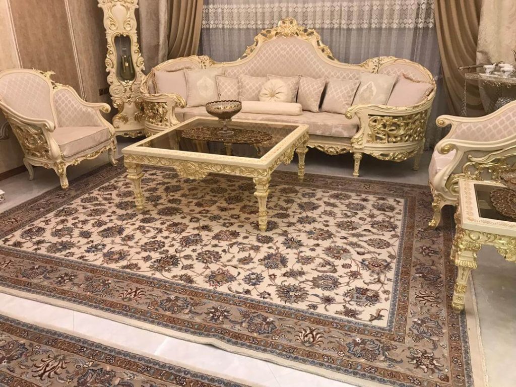 سرویس مبل پشت منبتی مدل | sofa-A149