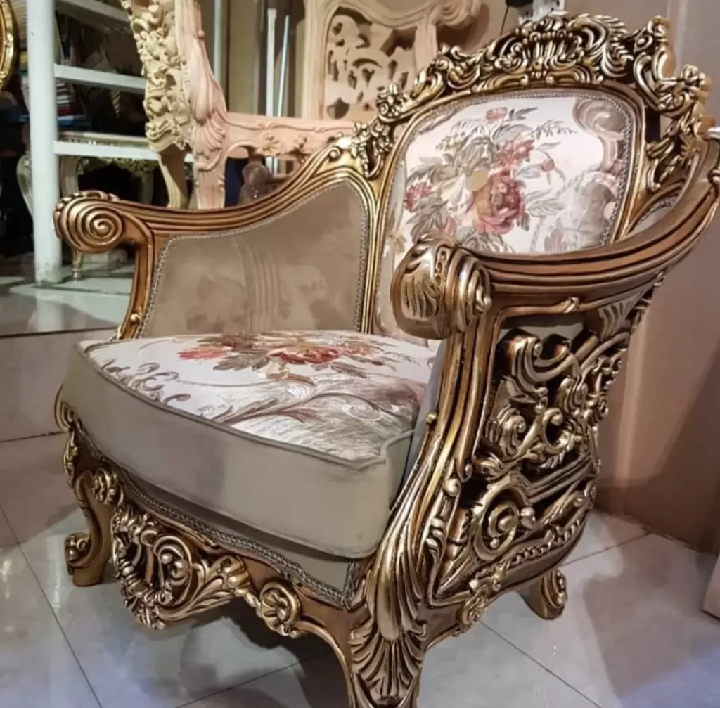 سرویس مبل پشت منبتی مدل | sofa-A185