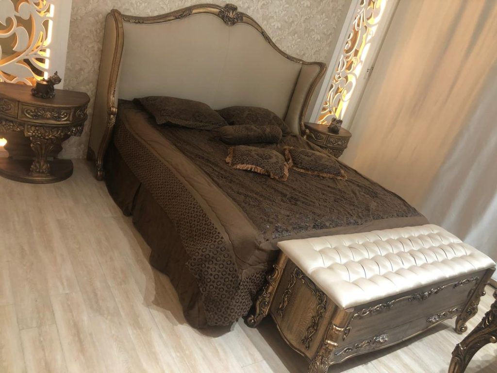 سرویس خواب کویین مدل | bed-B018