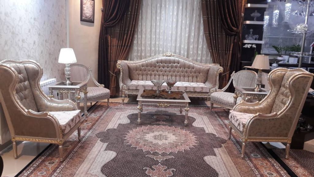 سرویس مبل کویین برژ مدل | sofa-A114