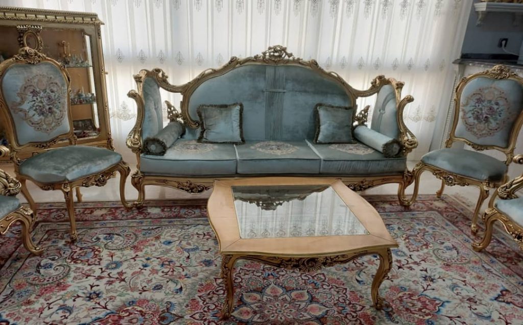 سرویس مبل کویین ترک مدل | sofa-A119