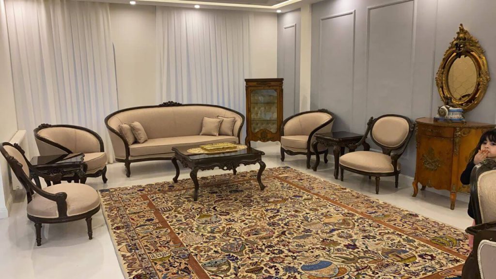 سرویس مبل مصری لگنی مدل | sofa-A133