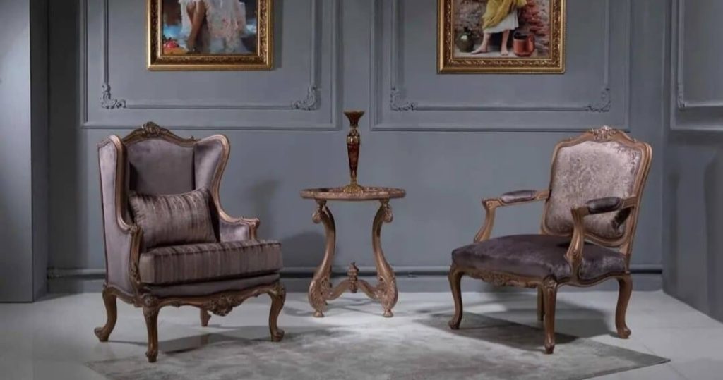 سرویس مبل کویین دلارام مدل | sofa-A126