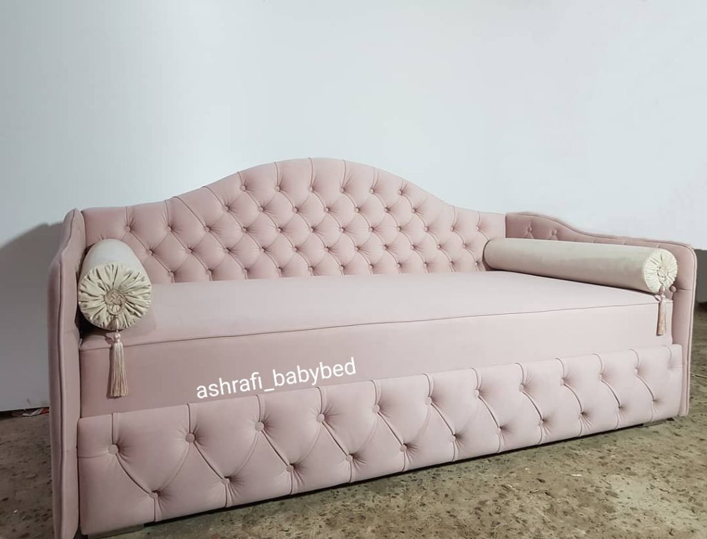 تخت تمام پارچه کودک و نوجوان مدل | bedkid-H166