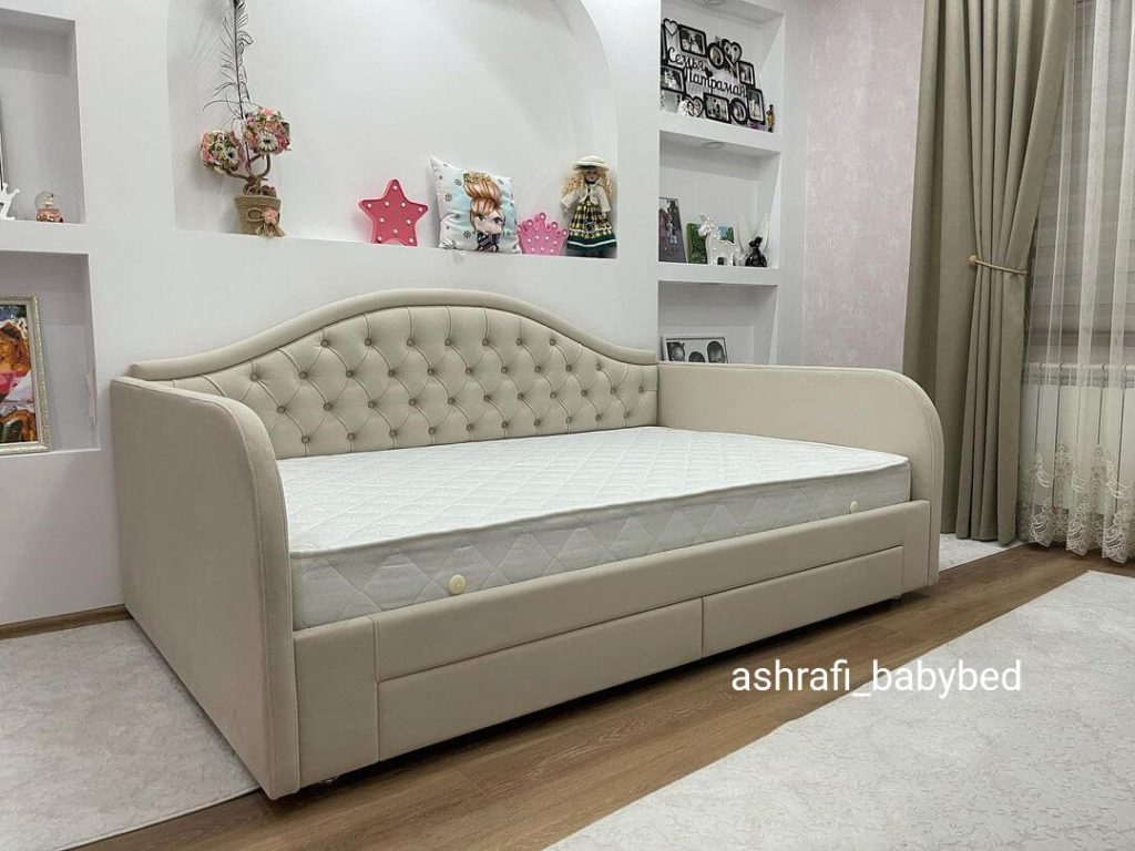 تخت تمام پارچه کودک و نوجوان مدل | bedkid-H167