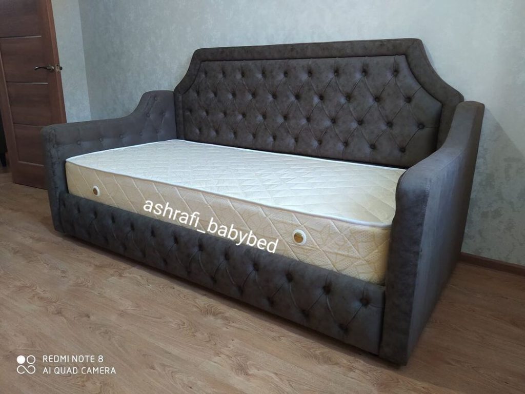 تخت تمام پارچه کودک و نوجوان مدل | bedkid-H168