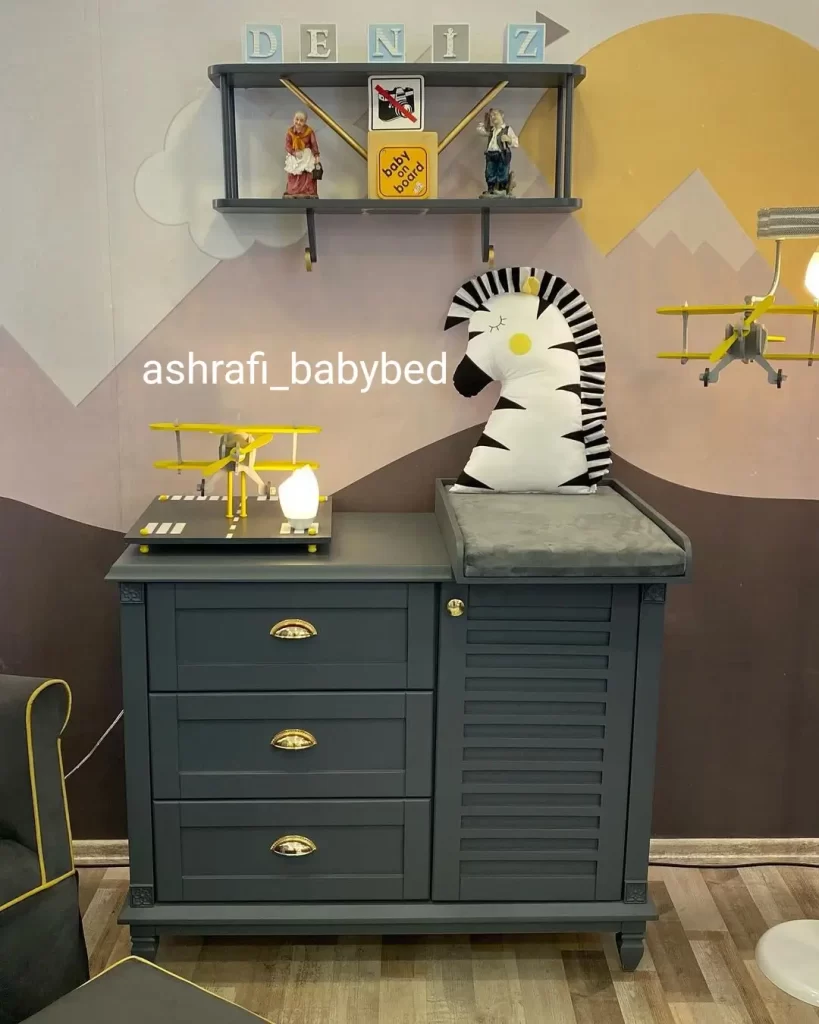 میز آرایش و دراور کودک و نوجوان مدل | bedkid-H310