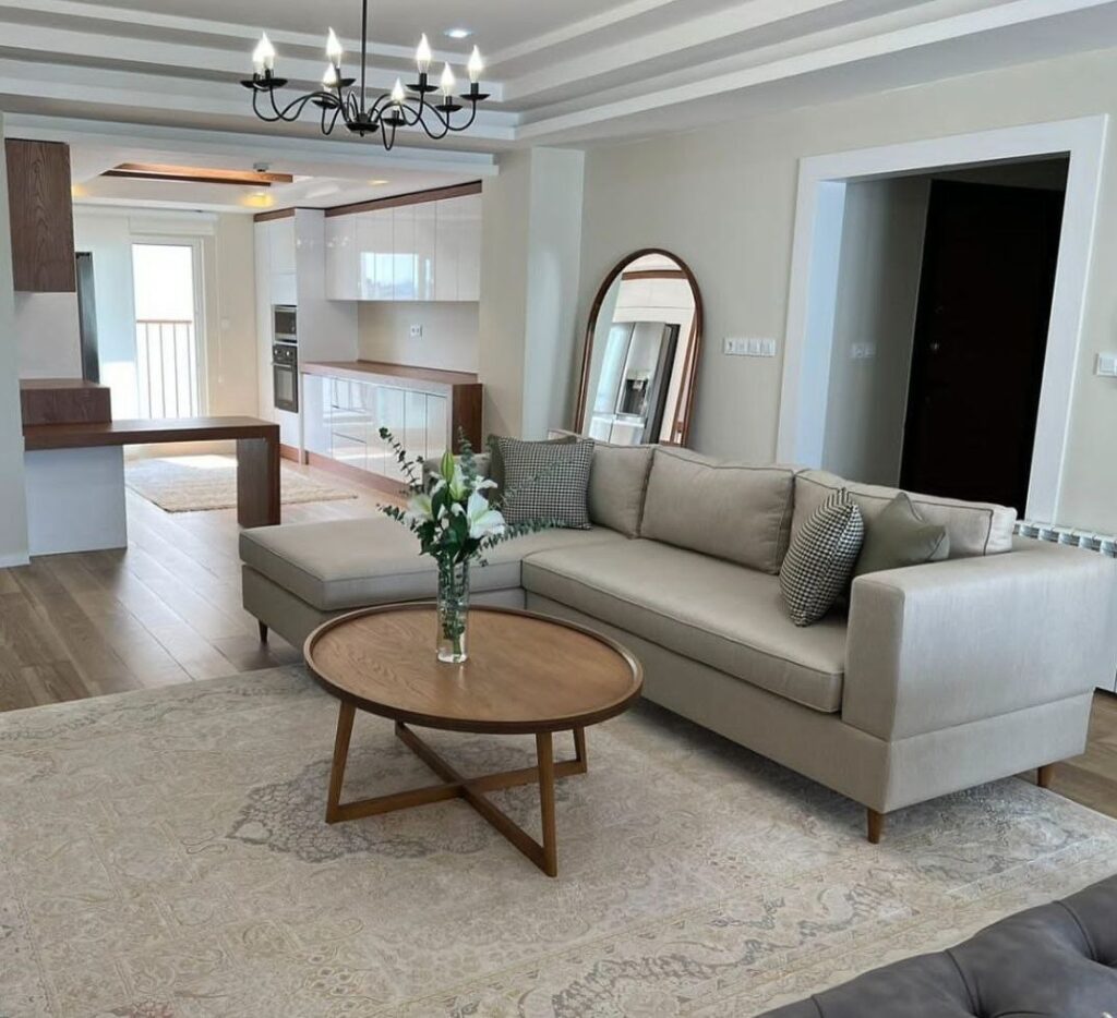 سرویس مبل مدل ال | sofa-A218