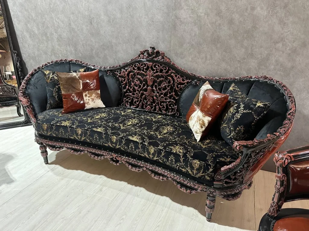 سرویس مبل کلاسیک رخ | sofa-A333