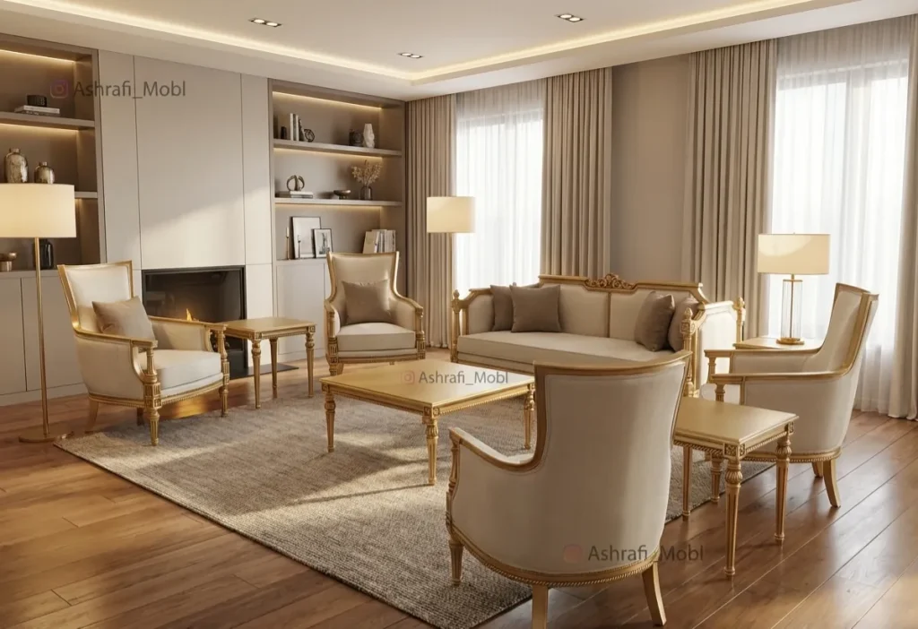 سرویس مبل پاتریس | sofa-A371