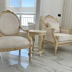 سرویس مبل کلاسیک منبتی | sofa-A380