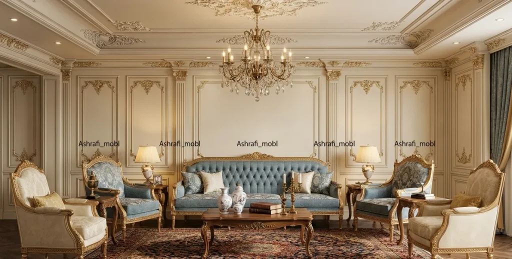 سرویس مبل کاپریس | sofa-A393