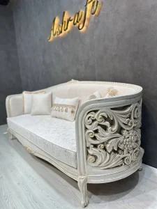 سرویس مبل کلاسیک منبتی | sofa-A403