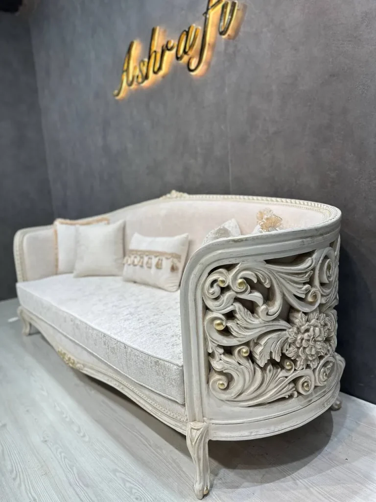 سرویس مبل کلاسیک منبتی | sofa-A403