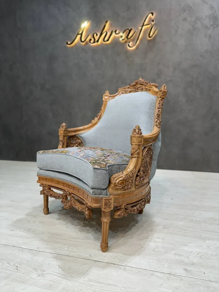 سرویس مبل کلاسیک منبتی | sofa-A409