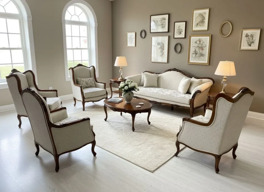 سرویس مبل مانی | sofa-A424