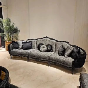 سرویس مبل کلاسیک منبتی | sofa-A450