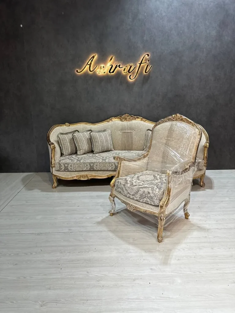 سرویس مبل دسته گرد | sofa-A475