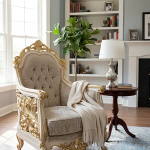 سرویس مبل کلاسیک ژاندر | sofa-A476