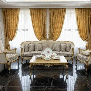 سرویس مبل دسته گرد | sofa-A481
