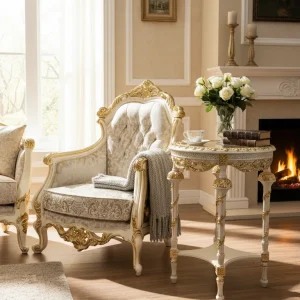 سرویس مبل کلاسیک ژاندر | sofa-A482