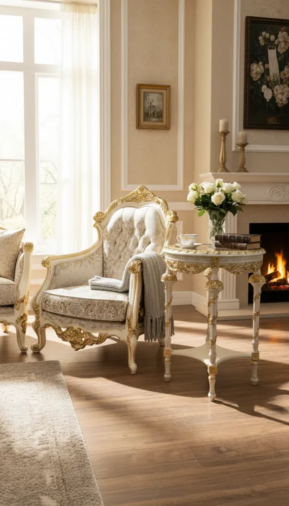 سرویس مبل کلاسیک ژاندر | sofa-A482