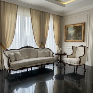 سرویس مبل دسته گرد | sofa-A484
