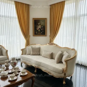 سرویس مبل دسته گرد | sofa-A487