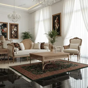 سرویس مبل وسط گرد | sofa-A506