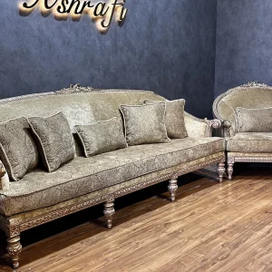 سرویس مبل کلاسیک پاپیونی | sofa-A508