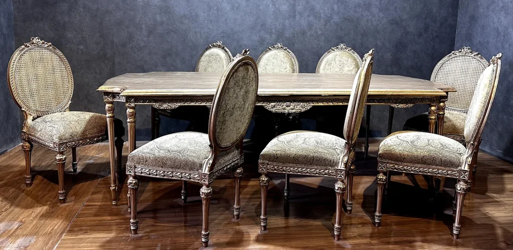 سرویس مبل کلاسیک پاپیونی | sofa-A524
