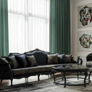 سرویس مبل کلاسیک منبتی | sofa-A556