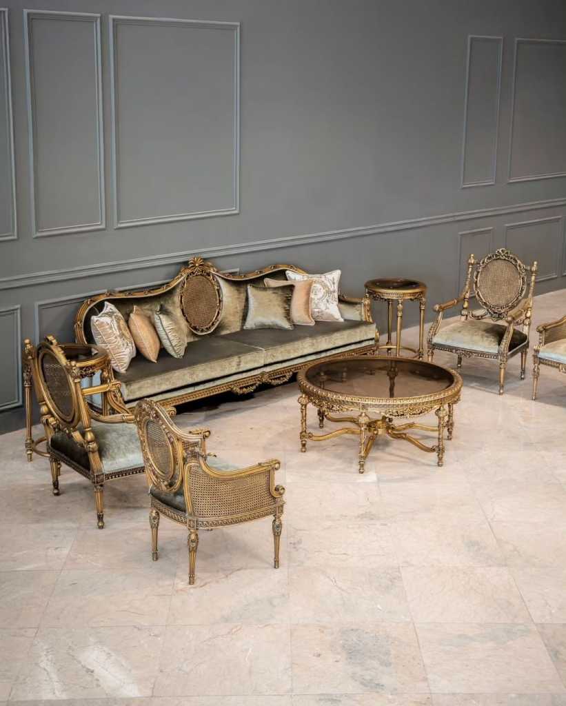 سرویس مبل طنابی | sofa-A610
