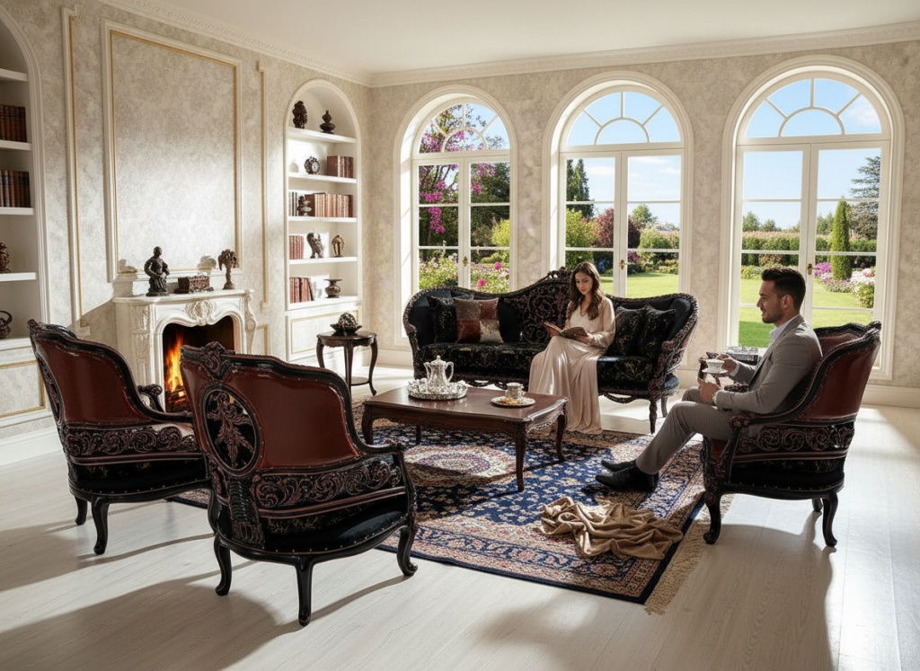 سرویس مبل رخ | sofa-A618