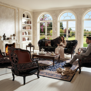 سرویس مبل رخ | sofa-A618