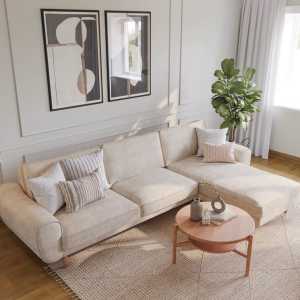 سرویس مبل ال | sofa-A661