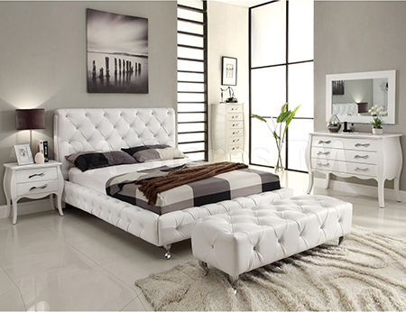 سرویس خواب چرمی | bed-B192
