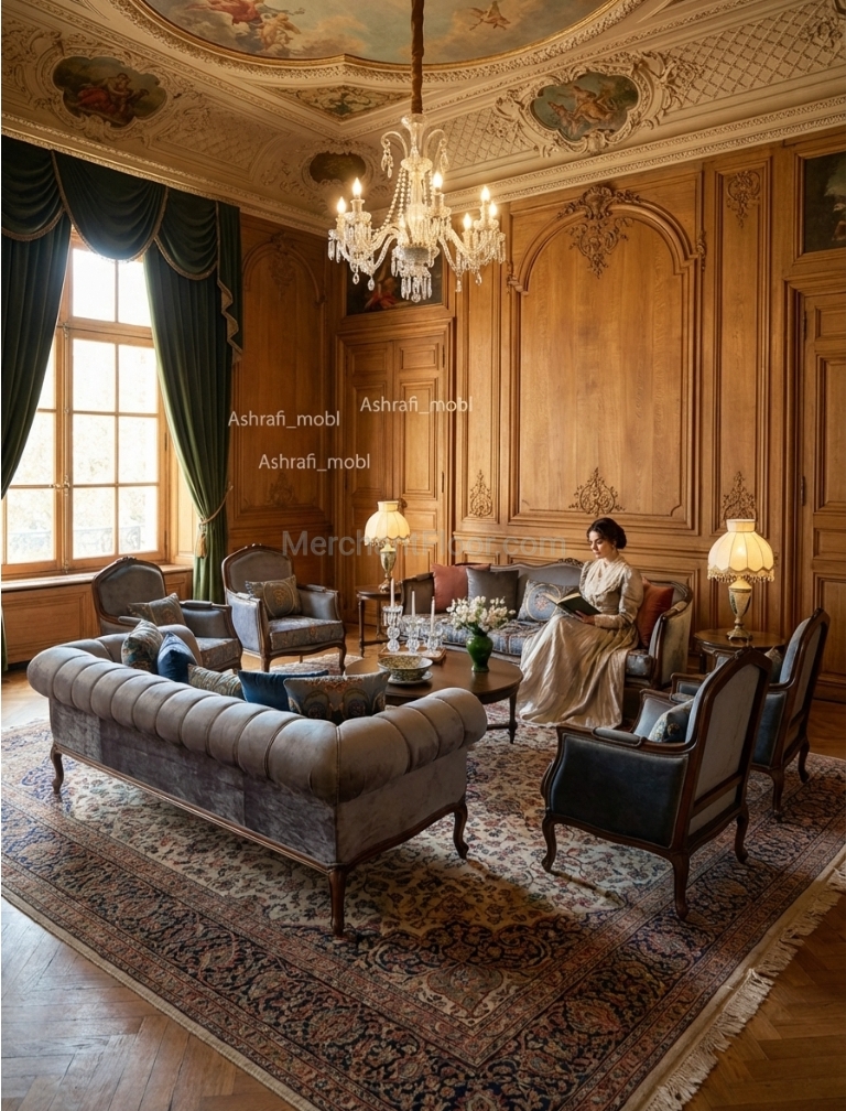 سرویس مبل ابزاری | sofa-A672