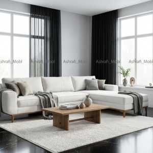 سرویس مبل ال | sofa-A663